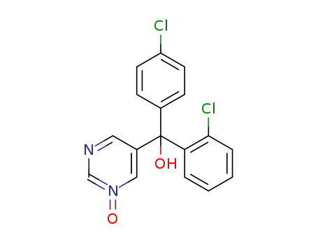 (4-chlorophenyl)(2-chlorophenyl)pyrimidin-5-yl N-Oxide methanol