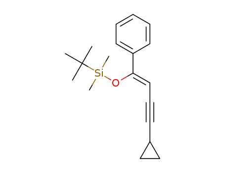 (Z)-tert-butyl[(4-cyclopropyl-1-phenylbut-1-en-3-yn-1-yl)oxy]dimethylsilane