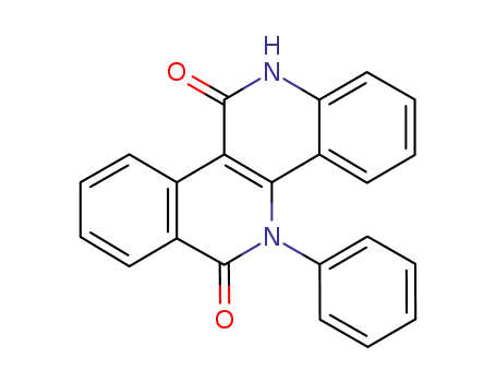 5-Phenyl-dibenzo<c,h><1,6>naphthyridin-6,11(5H,12H)-dion