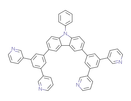 3,6-bis(3,5-di(pyridin-3-yl)phenyl)-9-phenyl-9H-carbazole