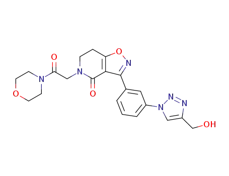 C<sub>21</sub>H<sub>22</sub>N<sub>6</sub>O<sub>5</sub>