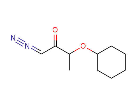 3-cyclohexyloxy-1-diazo-2-butanone