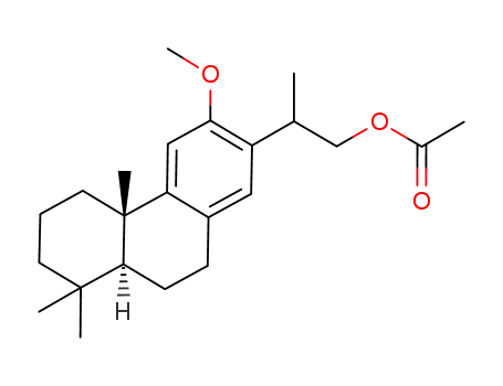 16-acetoxy-12-methoxyabieta-8,11,13-triene