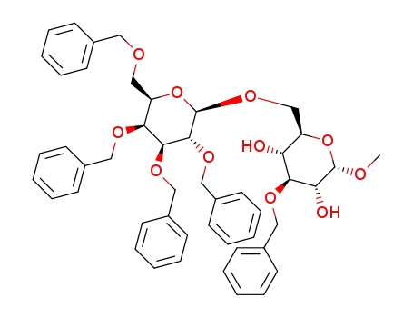 methyl 3-O-benzyl-6-O-(2,3,4,6-tetra-O-benzyl-β-D-galactopyranosyl)-α-D-glucopyranoside
