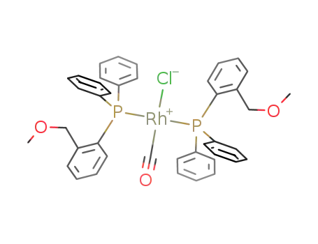 trans-[Rh(CO)Cl(η1-P-Ph2PC6H4-2-CH2OCH3)2]