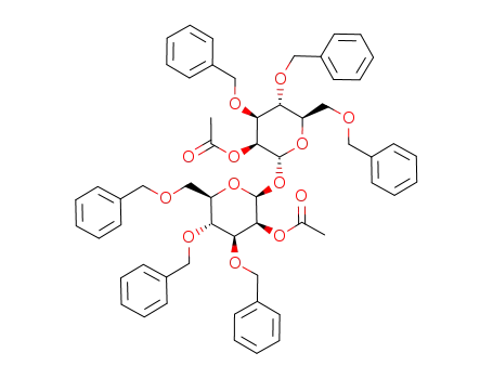 (2-O-acetyl-3,4,6-tetra-O-benzyl-α-D-mannopyranosyl)-2-O-acetyl-3,4,6-tetra-O-benzyl-β-D-mannopyranoside