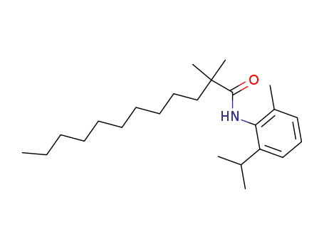 Dodecanamide, 2,2-dimethyl-N-[2-methyl-6-(1-methylethyl)phenyl]-