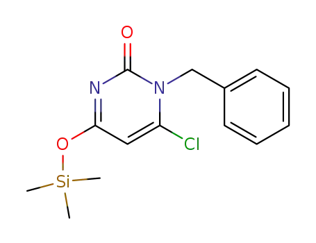 1-Benzyl-6-chloro-4-trimethylsilanyloxy-1H-pyrimidin-2-one