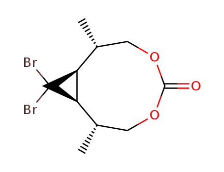 (1R,2R,8S,9S)-10,10-Dibromo-2,8-dimethyl-4,6-dioxa-bicyclo[7.1.0]decan-5-one