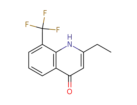 4(1H)-Quinolinone, 2-ethyl-8-(trifluoromethyl)-