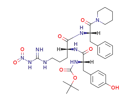 Boc-Tyr-D-Arg(NO<sub>2</sub>)-Phe-Pip