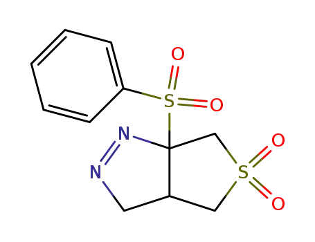 6a-Benzenesulfonyl-3a,4,6,6a-tetrahydro-3H-thieno<3,4-d>pyrazole 5,5-dioxide