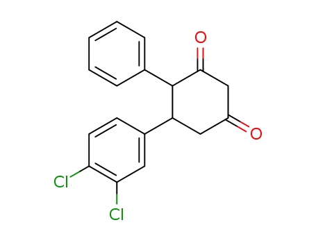 5-(3,4-Dichlorophenyl)-4-phenyl-1,3-cyclohexanedione