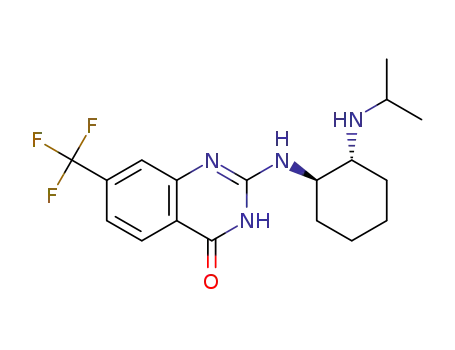 2-[(1R,2R)-2-(isopropylamino)cyclohexylamino]-7-(trifluoromethyl)quinazolin-4(3H)-one