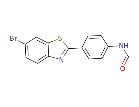 N-[4-(6-bromobenzo[d]thiazol-2-yl)phenyl]formamide