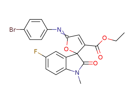 C<sub>21</sub>H<sub>16</sub>BrFN<sub>2</sub>O<sub>4</sub>