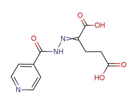 (2Z)-2-(PYRIDINE-4-CARBONYLHYDRAZINYLIDENE)PENTANEDIOIC ACID