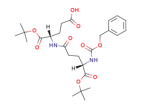 Z-Glu<Glu-OBu<sup>t</sup>>-OBu<sup>t</sup>