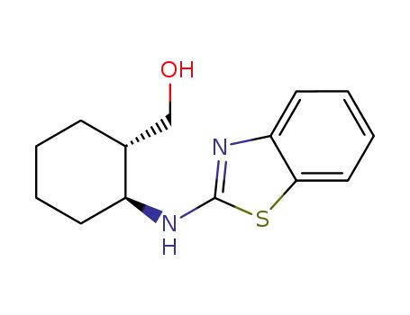 (1S,2S)-2-(benzothiazol-2-ylamino)cyclohexylmethanol