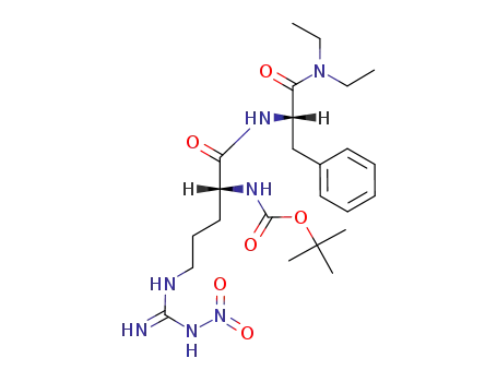 Boc-D-Arg(NO<sub>2</sub>)-Phe-N(C<sub>2</sub>H<sub>5</sub>)2