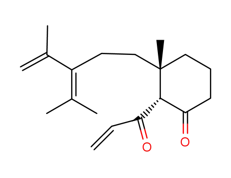 (2R,3S)-2-acryloyl-3-methyl-3-(4-methyl-3-(prop-1-en-2-yl)pent-3-en-1-yl)cyclohexanone