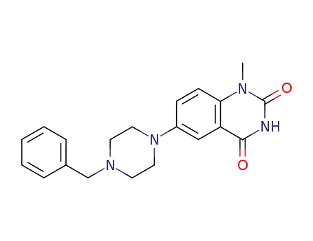 6-(4-Benzyl-piperazin-1-yl)-1-methyl-1H-quinazoline-2,4-dione