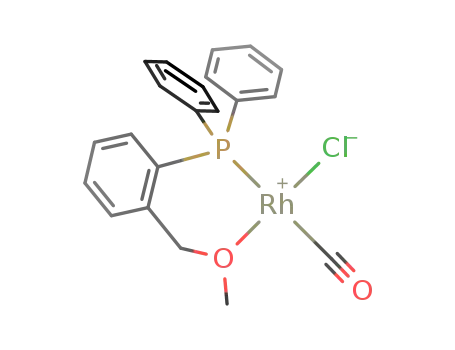 [Rh(CO)Cl(η2-P,O-Ph2PC6H4-2-CH2OCH3)]