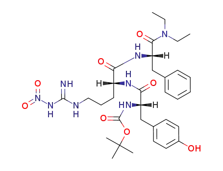 Boc-Tyr-D-Arg(NO<sub>2</sub>)-Phe-N(C<sub>2</sub>H<sub>5</sub>)2