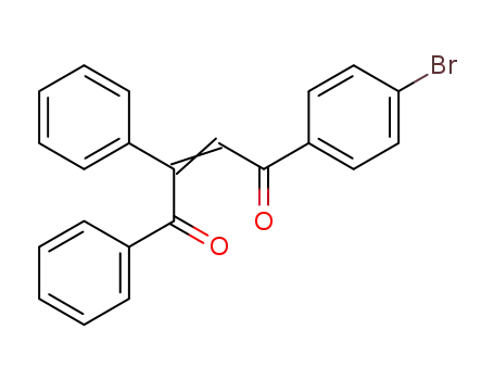 Molecular Structure of 53476-31-6 (2-Butene-1,4-dione, 4-(4-bromophenyl)-1,2-diphenyl-)