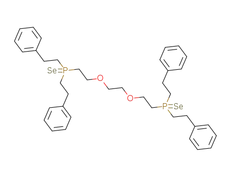 2-{2-[2-(diphenethylphosphoroselenoyl)ethoxy]ethoxy}ethyl(diphenethyl)phosphine selenide