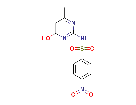 N-(4-hydroxy-6-methylpyrimidin-2-yl)-4-nitrobenzenesulfonamide