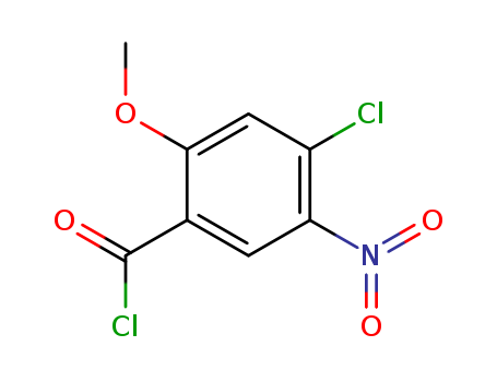 Benzoyl chloride, 4-chloro-2-methoxy-5-nitro-