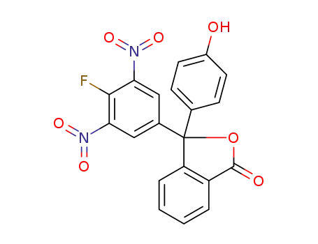 3-(4-hydroxyphenyl)-3-(3,5-dinitro-4-fluorophenyl)phthalide