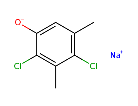 Phenol,2,4-dichloro-3,5-dimethyl-, sodium salt (1:1)