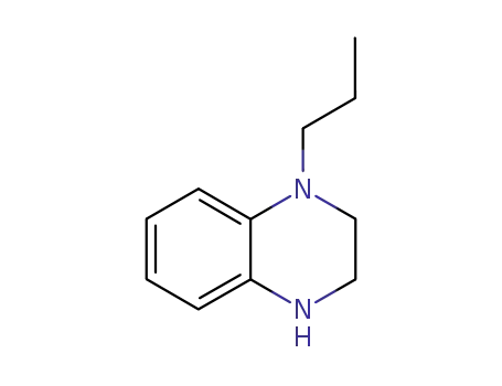 Molecular Structure of 103639-83-4 (Quinoxaline, 1,2,3,4-tetrahydro-1-propyl- (6CI))
