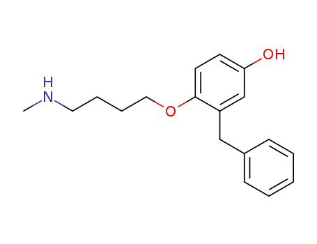 3-Benzyl-4-[4-(methylamino)butoxy]phenol