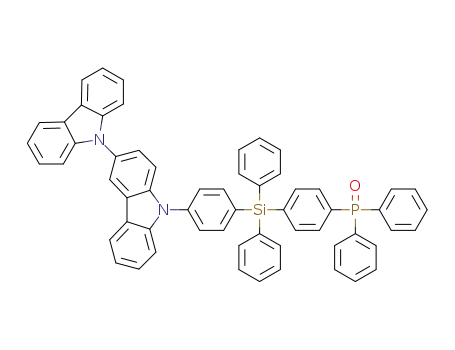 4-(diphenylphosphine oxide)-4'-[3-(9H-carbazol-9-yl)-9H-carbazol-9-yl]tetraphenylsilane