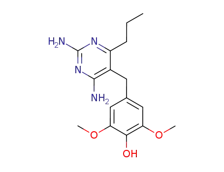 4-(2,4-Diamino-6-propyl-pyrimidin-5-ylmethyl)-2,6-dimethoxy-phenol