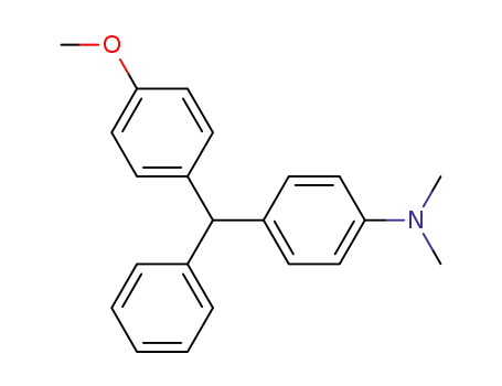 4-[(4-methoxyphenyl)(phenyl)methyl]-N,N-dimethylaniline