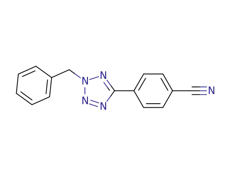 2-benzyl-5-(4′-cyanophenyl)tetrazole