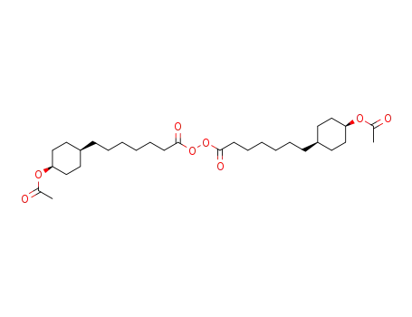 Acetic acid 4-{7-[7-(4-acetoxy-cyclohexyl)-heptanoylperoxy]-7-oxo-heptyl}-cyclohexyl ester