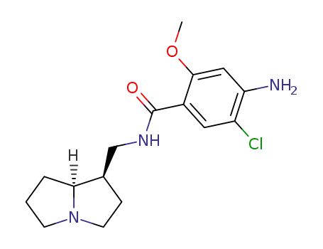 4-Amino-5-chloro-N-[(1R,7aS)-1-(hexahydro-pyrrolizin-1-yl)methyl]-2-methoxy-benzamide
