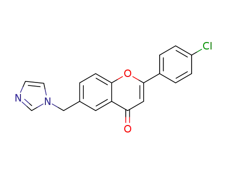 6-((1H-imidazol-1-yl)methyl)-2-(4-chlorophenyl)-4H-chromen-4-one