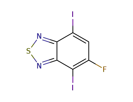 5-fluoro-4,7-diiodobenzo[c][1,2,5]thiadiazole