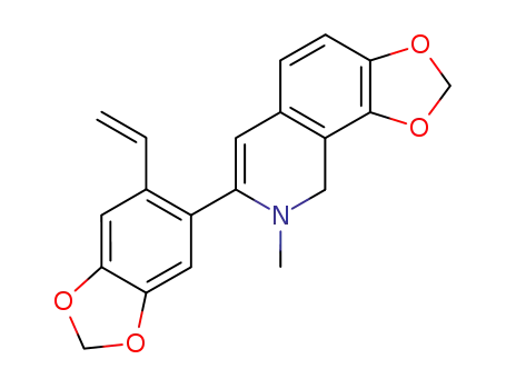 Molecular Structure of 22855-15-8 (1,3-Dioxolo[4,5-h]isoquinoline,7-(6-ethenyl-1,3-benzodioxol-5-yl)-8,9-dihydro-8-methyl-)