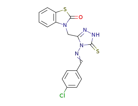 C<sub>17</sub>H<sub>12</sub>ClN<sub>5</sub>OS<sub>2</sub>