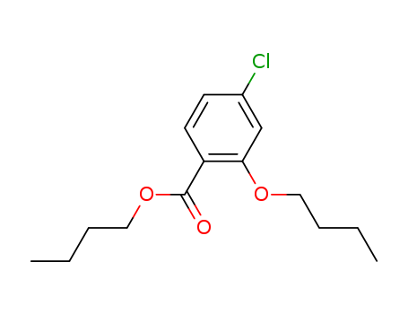 Benzoic acid, 2-butoxy-4-chloro-, butyl ester