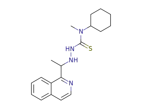 1-Cyclohexyl-3-(1-isoquinolin-1-ylethylamino)-1-methylthiourea