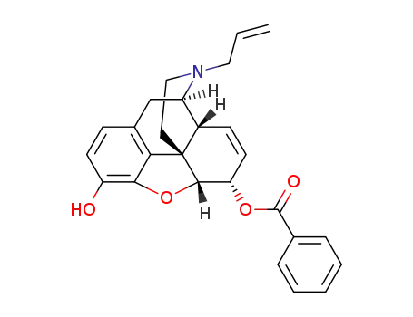 7,8-didehydro-4,5-epoxy-17-(2-propenyl)-(5α,6α)-morphinan-3,6-diol 6-benzoate