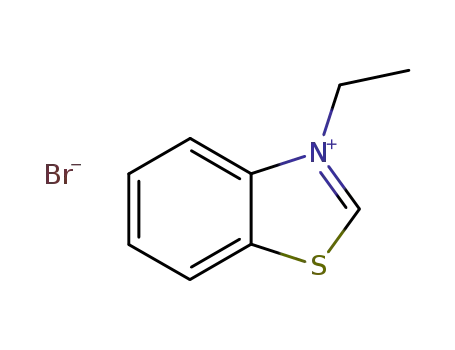 Molecular Structure of 32446-47-2 (3-ETHYLBENZOTHIAZOLIUM BROMIDE)